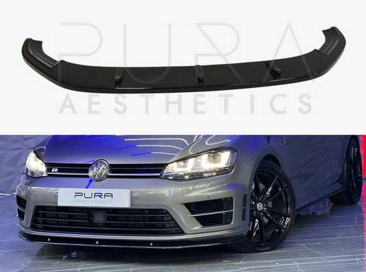 VW Golf MK7 R / R-Line 2013-2016 Front Splitter v2