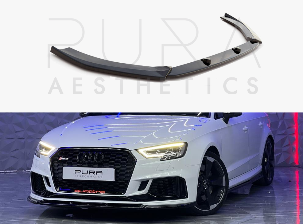 AUDI RS3 8V Facelift 2017-2020 Front Splitter